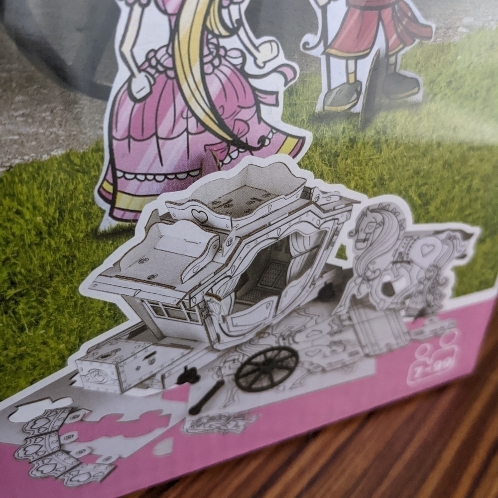 Modello Princess Coach 3D puzzle - Picture 3 of 5